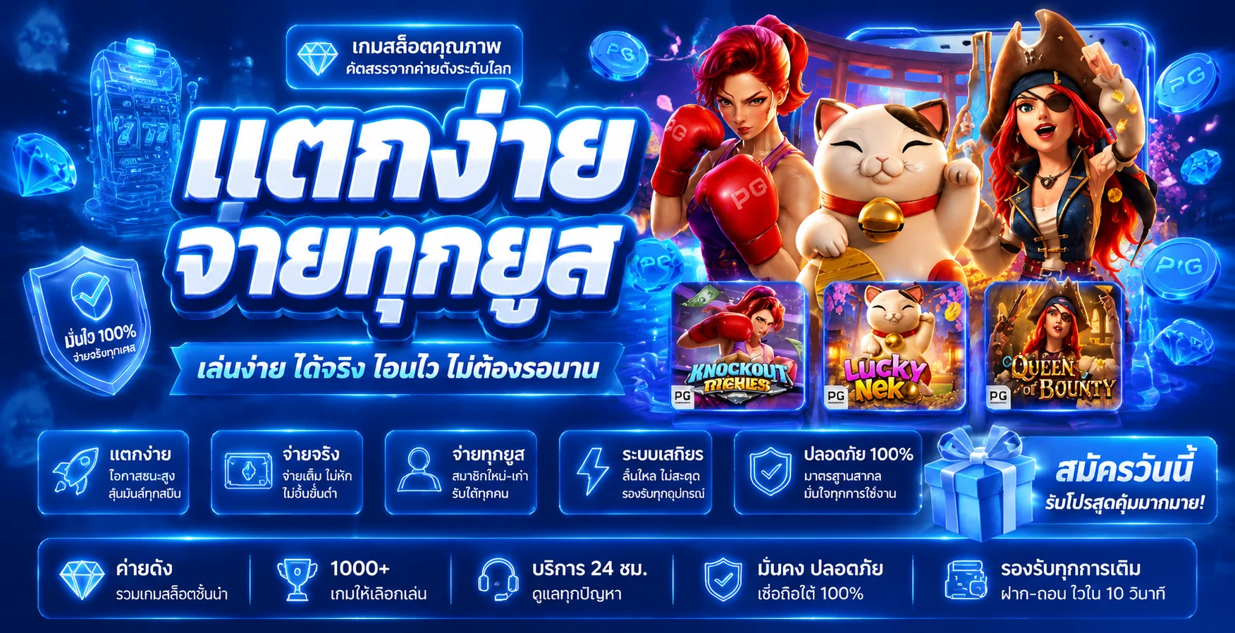 รวมเกมสล็อตออนไลน์ค่ายดังในเว็บ ufabet1188 สล็อต